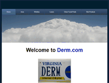Tablet Screenshot of derm.com